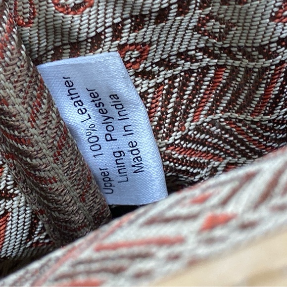 Naughty Monkey Tropical Patterned Leather Tan and Green Women's Bag - Picture 15 of 16